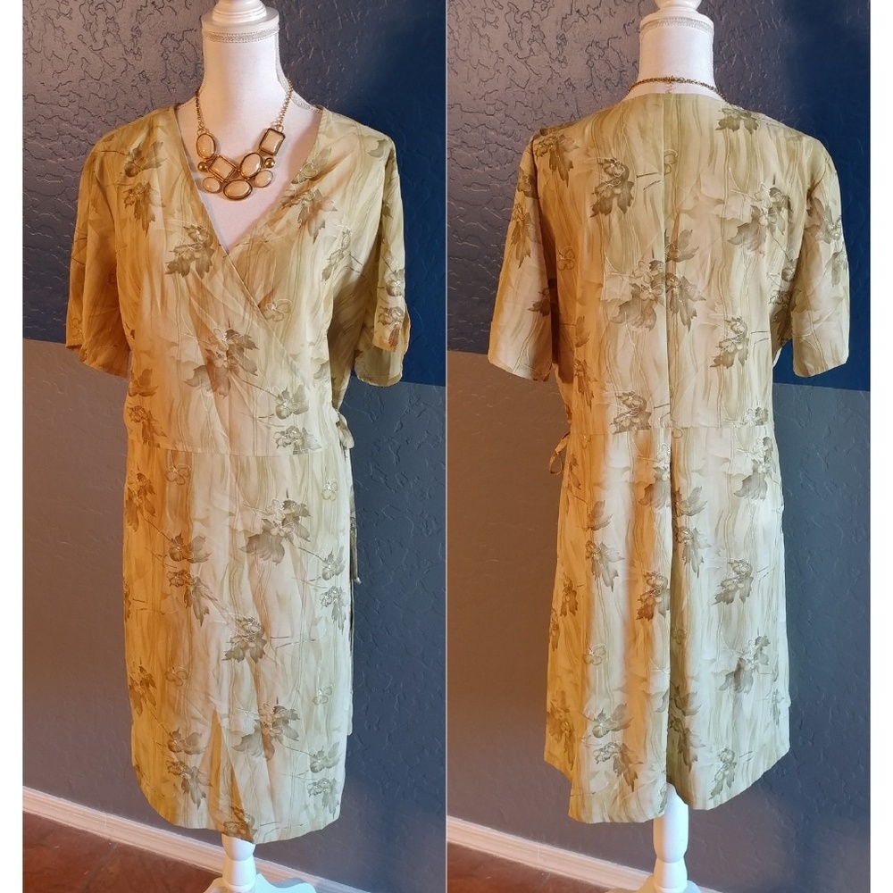 A-list  Wrap Dress Plus Size 20